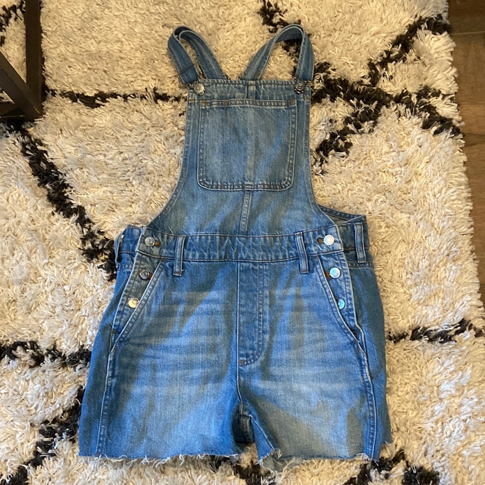 Light wash overalls MADEWELL